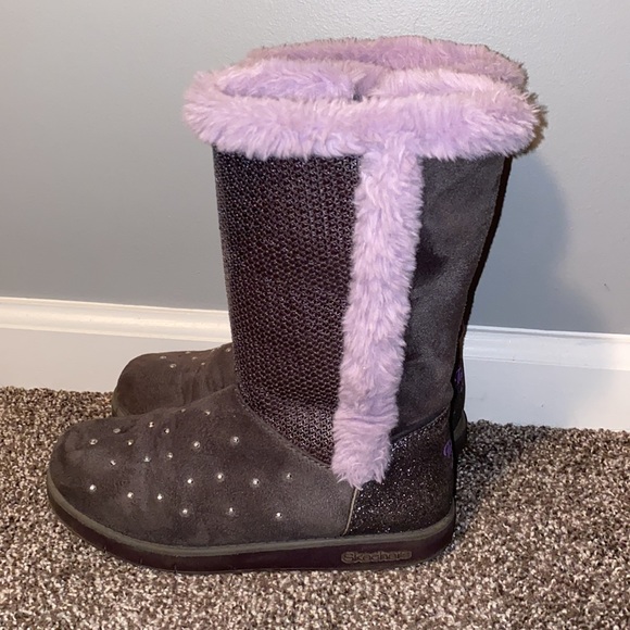 Skechers Twinkle Toes Glitzy Glam boots - Picture 5 of 7